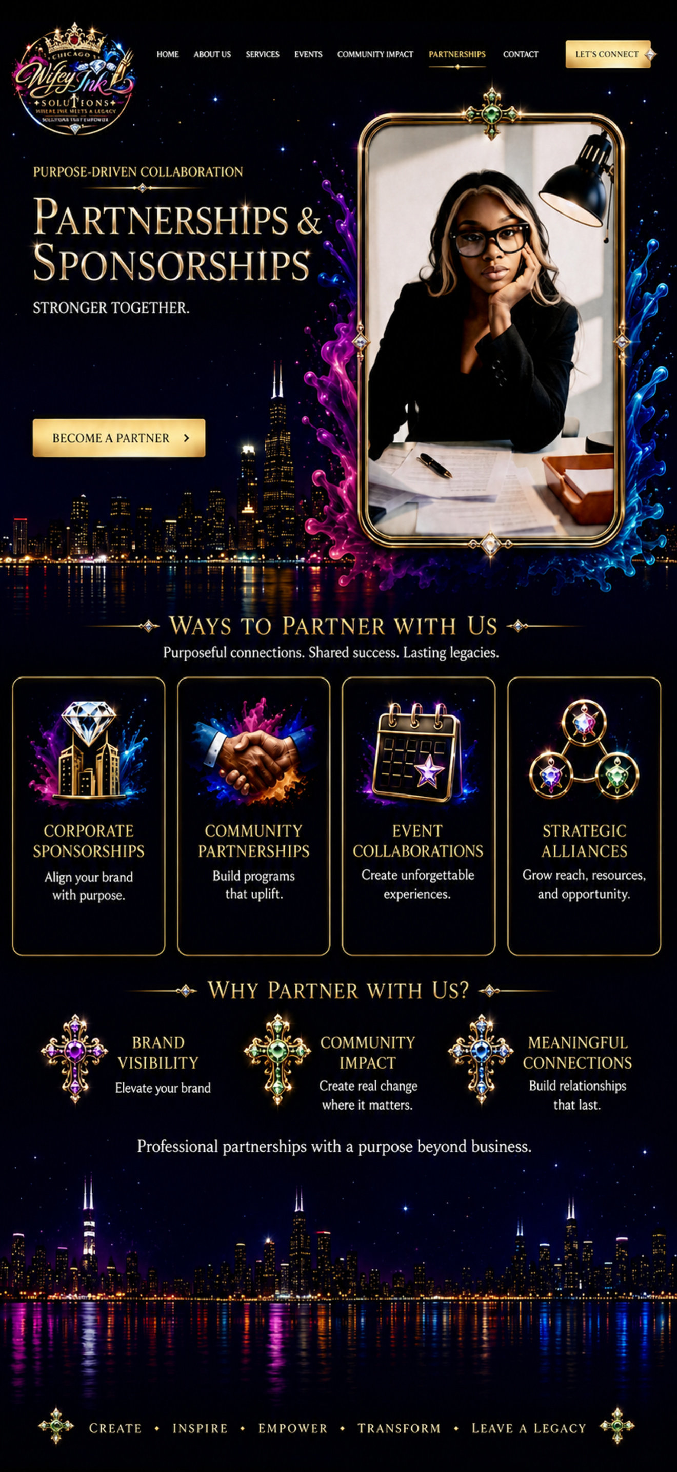 Partnerships and sponsorships